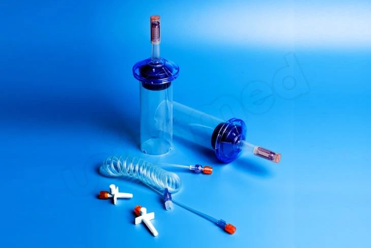 Högtrycks spruta Kit för Liebel Flarsheim OptiVantage Dual Head CT injektionssystem 200 / 200ml